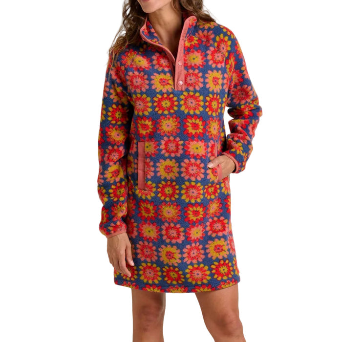 Women's Campo Fleece 1/4 Snap Dress