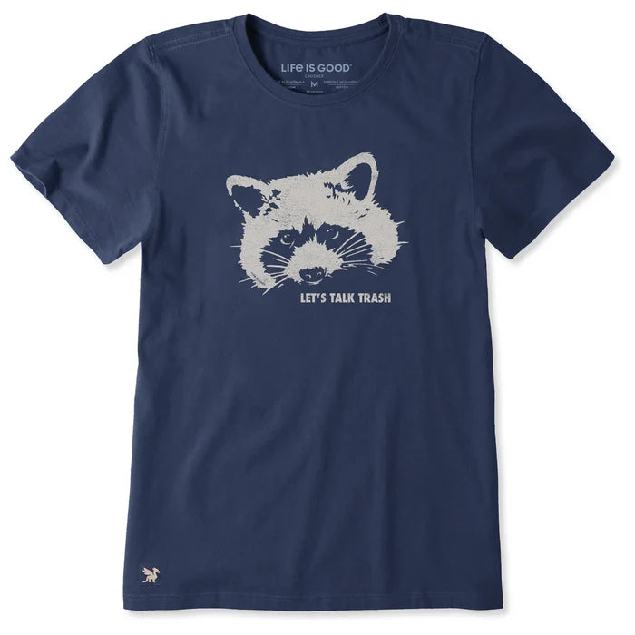 Women's Raccoon Short Sleeve Crusher-LITE Tee Shirt