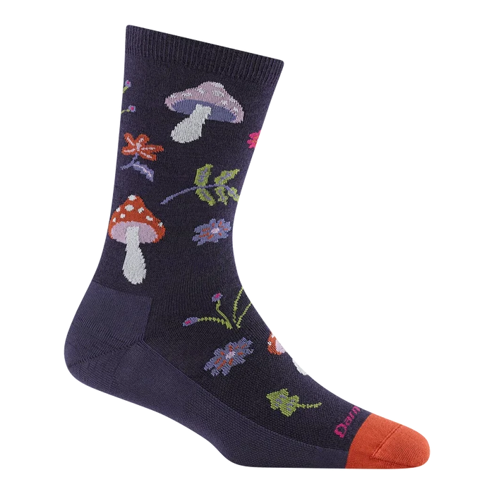 Women's Shroom Bloom Crew Lightweight Lifestyle Socks