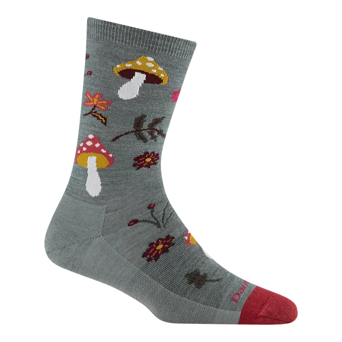 Women's Shroom Bloom Crew Lightweight Lifestyle Socks