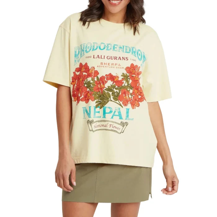 Women's Tarcho Rhododendron Short Sleeve Tee Shirt