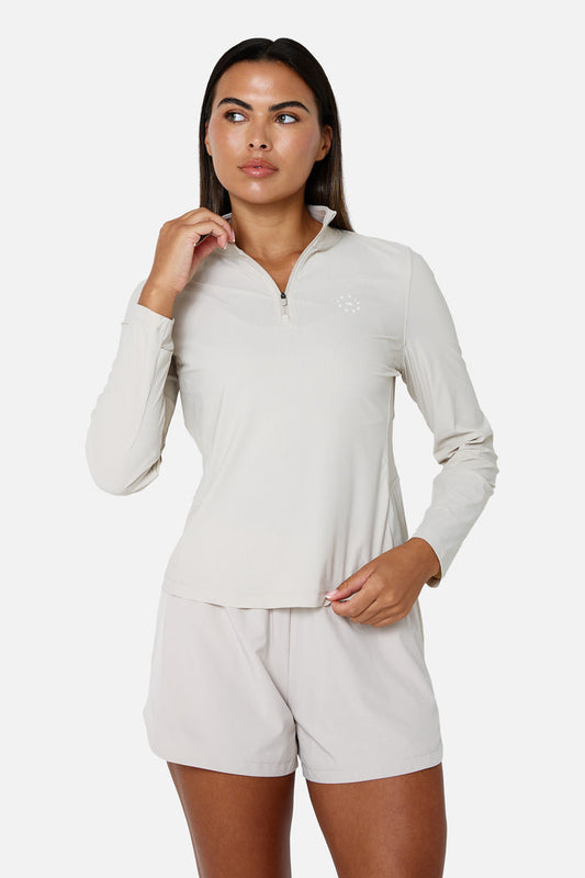 Womens Tide 1/4 Zip - Mercury Mist