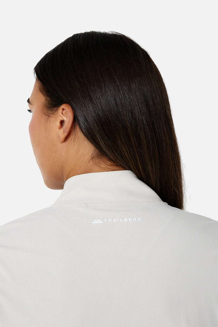 Womens Tide 1/4 Zip - Mercury Mist
