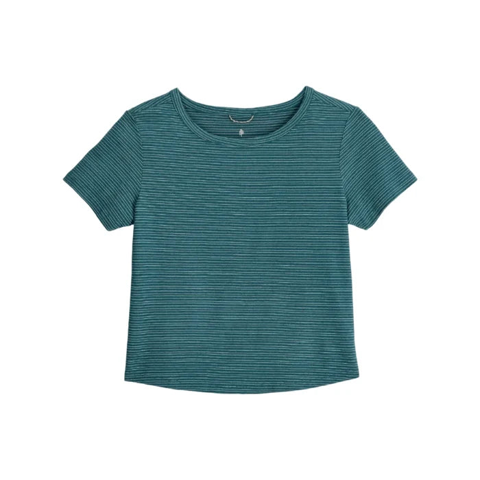 Women's Vacationer Short Sleeve Boxy Tee Shirt