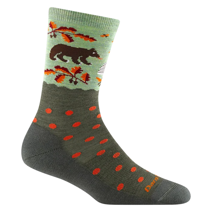 Women's Wild Life Crew Lightweight Lifestyle Socks