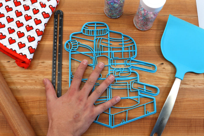 XL 12 Inch Espresso Maker Cookie Cutter -  Coffee Drinker Gift, Coffee Baking Tools