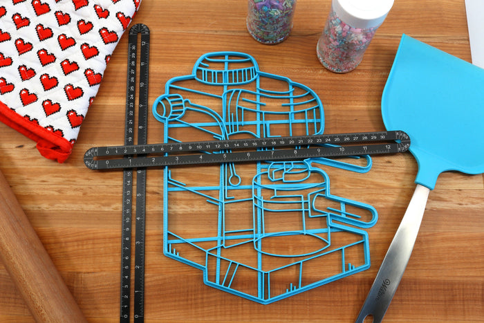 XL 12 Inch Espresso Maker Cookie Cutter -  Coffee Drinker Gift, Coffee Baking Tools
