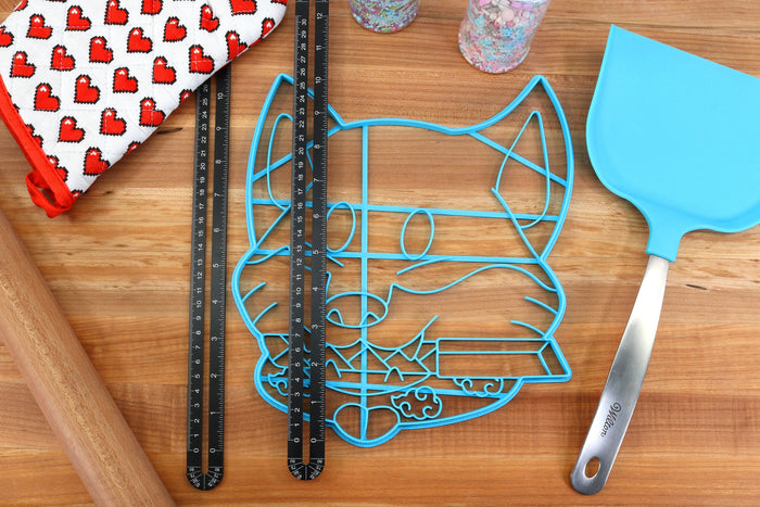 XL 12 Inch Shiba Inu Cookie Cutters Samurai Shiba - Shiba Inu Cake Cutter - Gift for Shiba Inu Owner