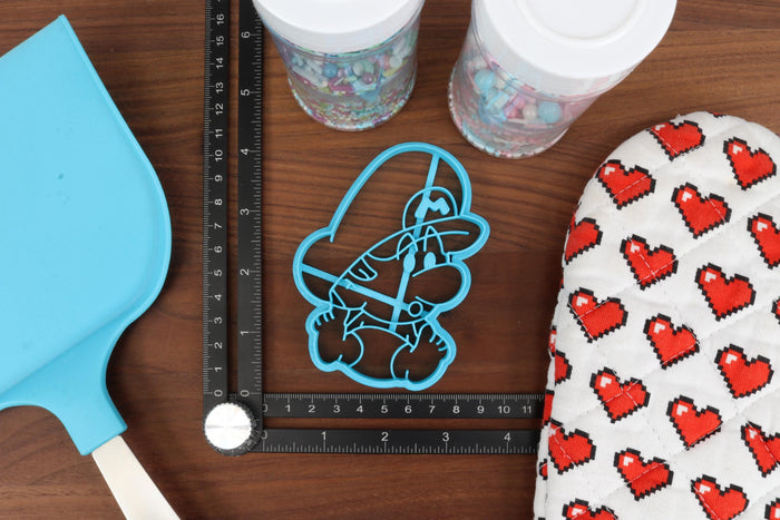 Yoshi's Island Characters Cookie Cutters - Baby Bowser, Baby Mario, Kamek, Poochy, Yoshi Egg - Super Mario Bros / Yoshi Games