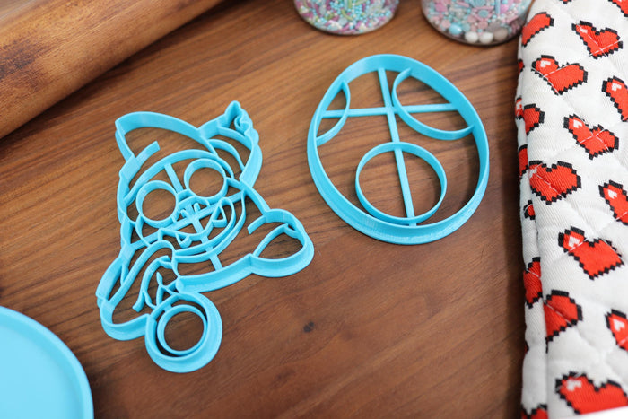 Yoshi's Island Characters Cookie Cutters - Baby Bowser, Baby Mario, Kamek, Poochy, Yoshi Egg - Super Mario Bros / Yoshi Games