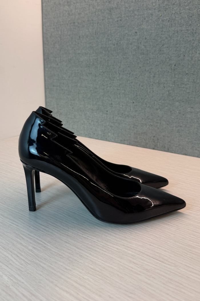 Saint Laurent Black Patent Leather Pumps image 1