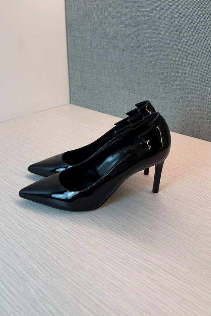 Saint Laurent Black Patent Leather Pumps image 2