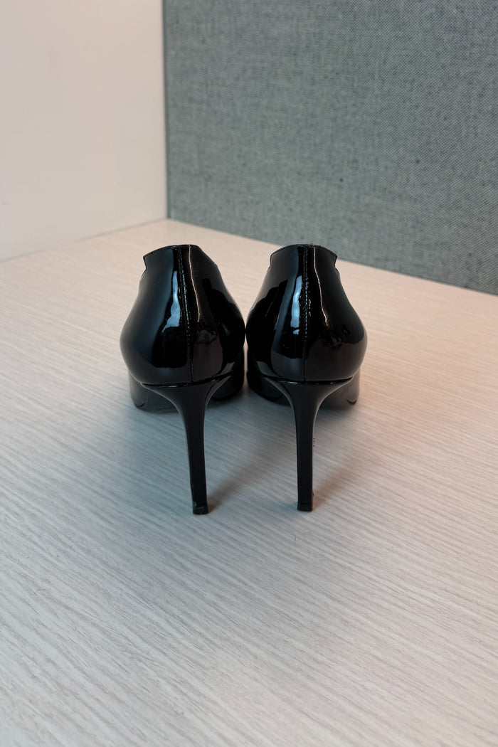 Saint Laurent Black Patent Leather Pumps image 3