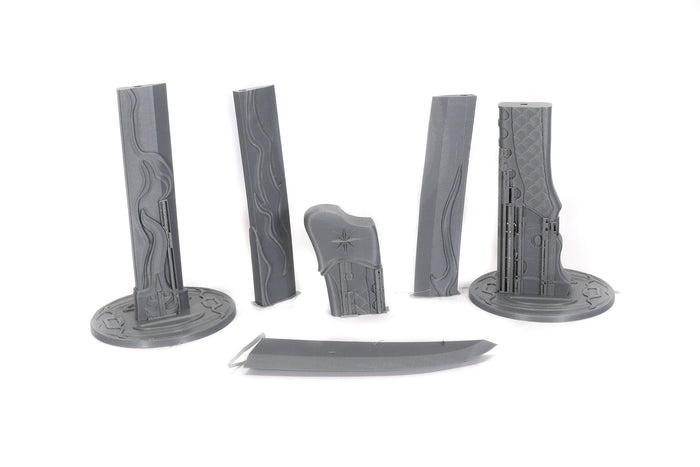 Zenos Katana (Ame No Habikiri) DIY Cosplay Prop Kit - FFXIV Zenos Cosplay