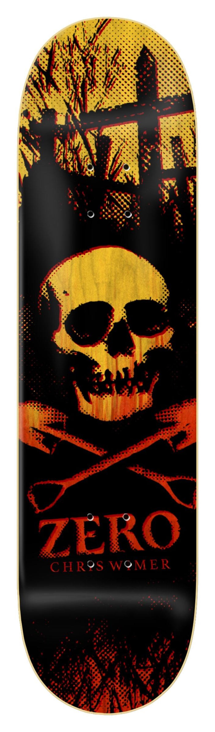 Zero Skateboards Chris Wimer Skateboard Deck – 8.5”