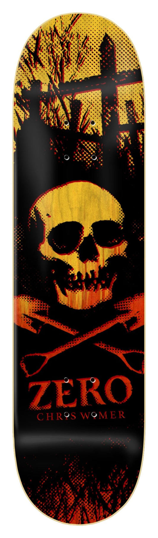 Zero Skateboards Chris Wimer Skateboard Deck – 8.5”