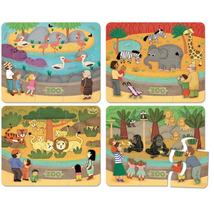 Zoo Wooden Puzzle Vilac Lebanon Dubai UAE - Saudi Arabia Middle East