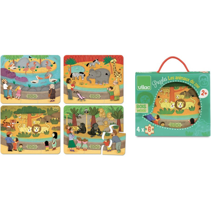 Zoo Wooden Puzzle Vilac Lebanon Dubai UAE - Saudi Arabia Middle East