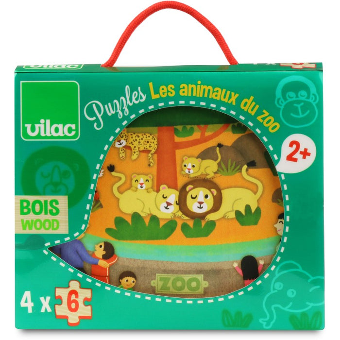 Zoo Wooden Puzzle Vilac Lebanon Dubai UAE - Saudi Arabia Middle East